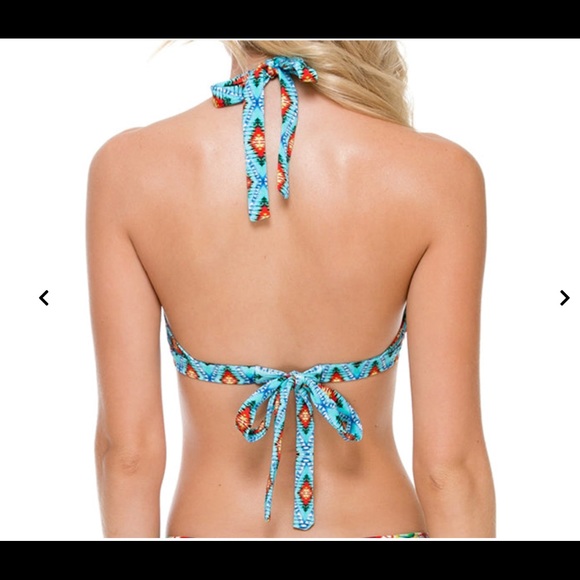 Luli Fama Reversible High Neck Bikini Set - Picture 6 of 7